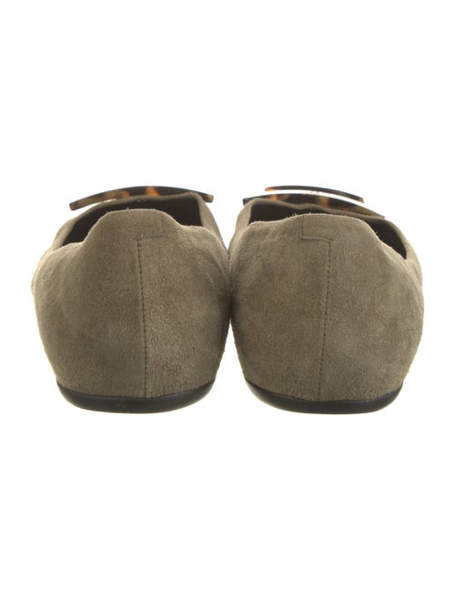 Roger Vivier Suede Flats