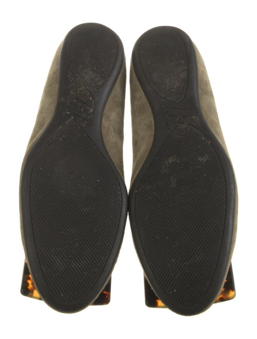 Roger Vivier Suede Flats