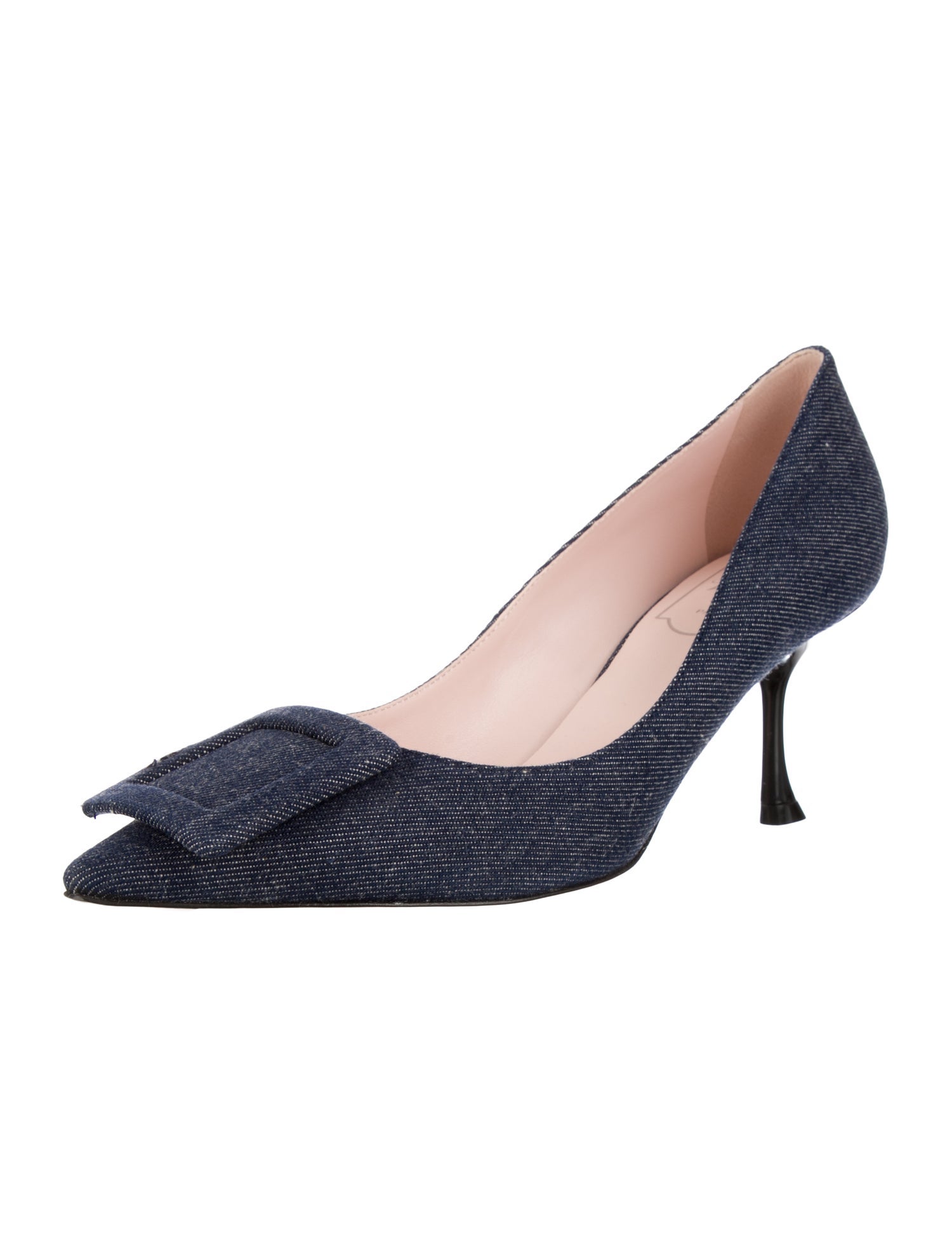 Roger Vivier Denim Pumps