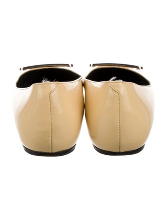 Roger Vivier Patent Leather Ballet Flats
