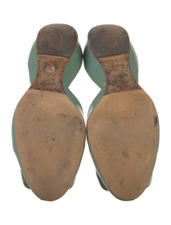 Roger Vivier Patent Leather D'Orsay Flats