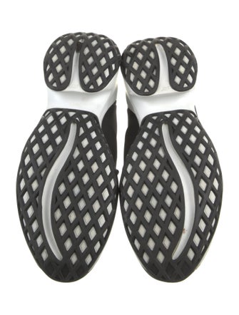 Roger Vivier Mesh Crystal Embellishments Sneakers