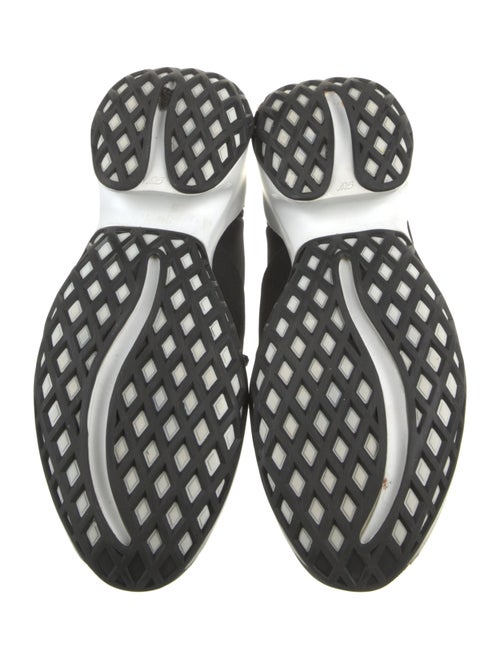 Roger Vivier Mesh Crystal Embellishments Sneakers