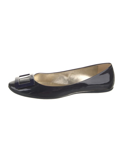 Roger Vivier Patent Leather Ballet Flats