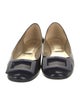 Roger Vivier Patent Leather Ballet Flats