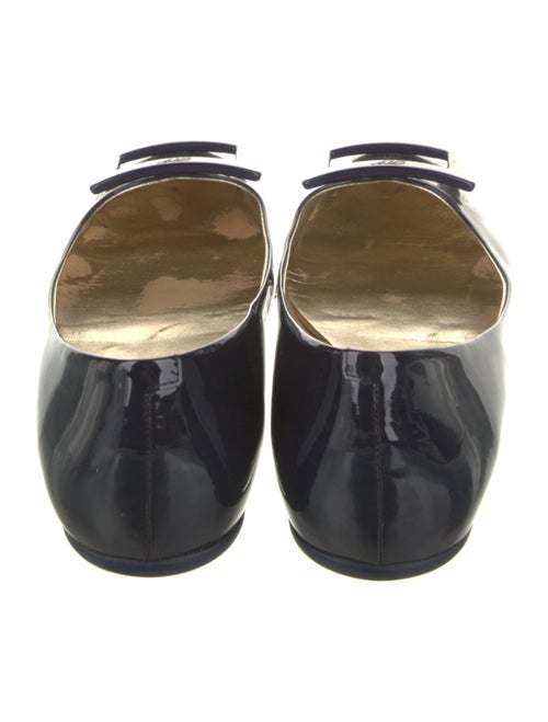 Roger Vivier Patent Leather Ballet Flats