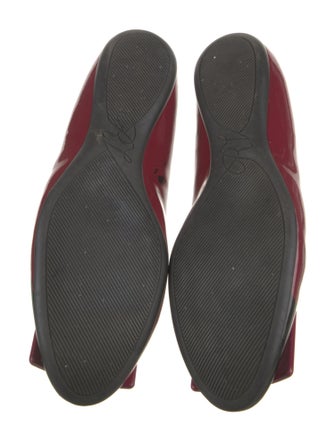 Roger Vivier Patent Leather Printed Flats