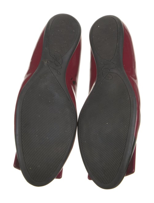 Roger Vivier Patent Leather Printed Flats