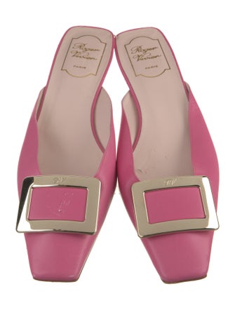 Roger Vivier Patent Leather Mules