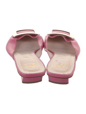 Roger Vivier Patent Leather Mules