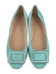 Roger Vivier Suede Flats