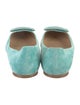 Roger Vivier Suede Flats