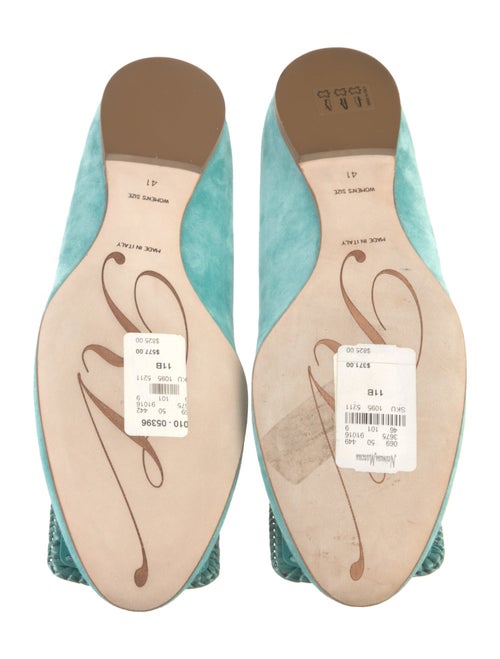 Roger Vivier Suede Flats