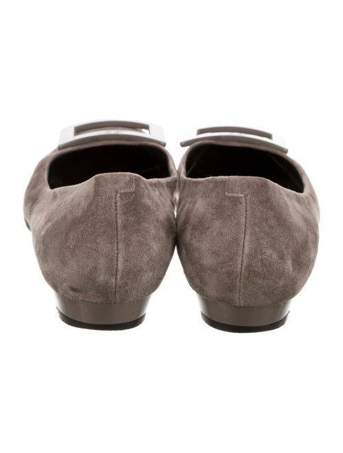 Roger Vivier Suede Flats