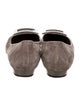 Roger Vivier Suede Flats
