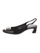 Roger Vivier Patent Leather Slingback Pumps