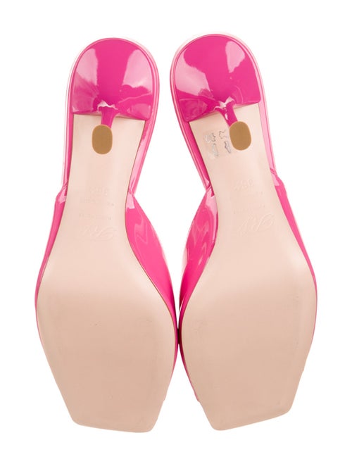 Roger Vivier Patent Leather Slides