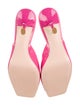 Roger Vivier Patent Leather Slides