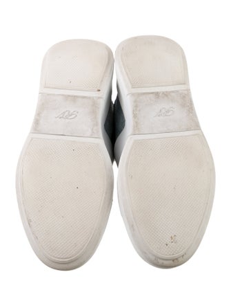 Roger Vivier Denim Colorblock Pattern Sneakers