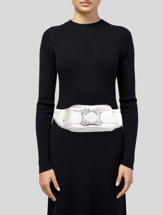 Roger Vivier Leather Belt Bag