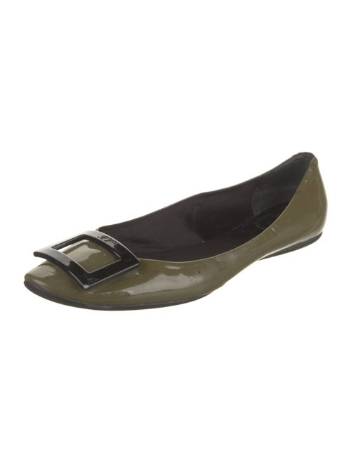 Roger Vivier Patent Leather Flats