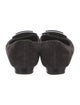 Roger Vivier Suede Flats