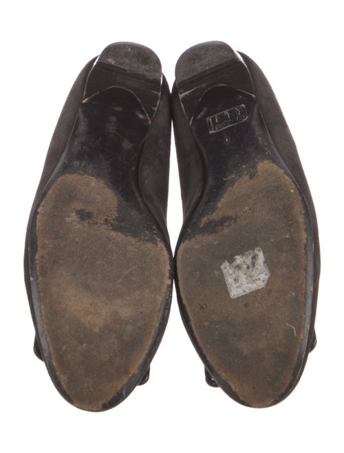 Roger Vivier Suede Flats