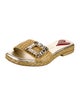 Roger Vivier Raffia Patterned Espadrilles