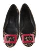 Roger Vivier Ponyhair Animal Print Flats