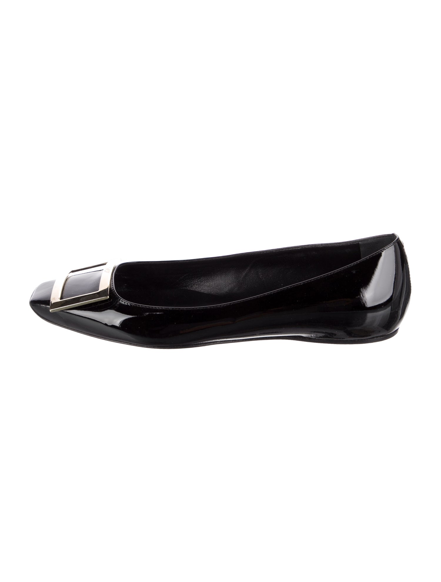 Roger Vivier Patent Leather Ballet Flats