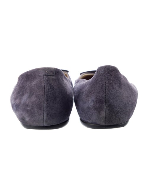 Roger Vivier Suede Ballet Flats