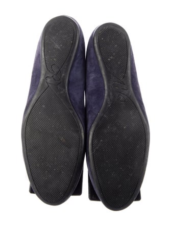 Roger Vivier Suede Ballet Flats