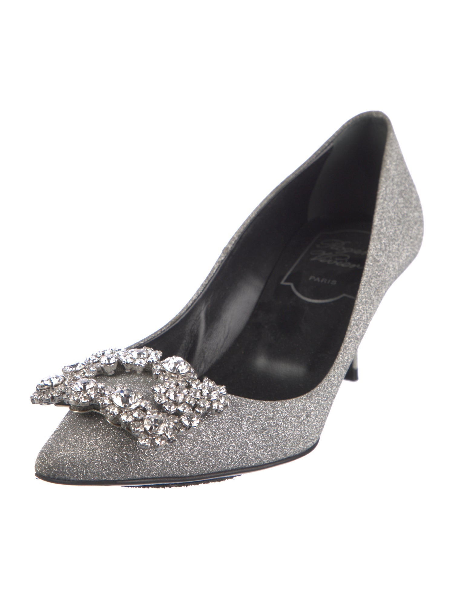 Roger Vivier Glitter Glitter Accents Pumps