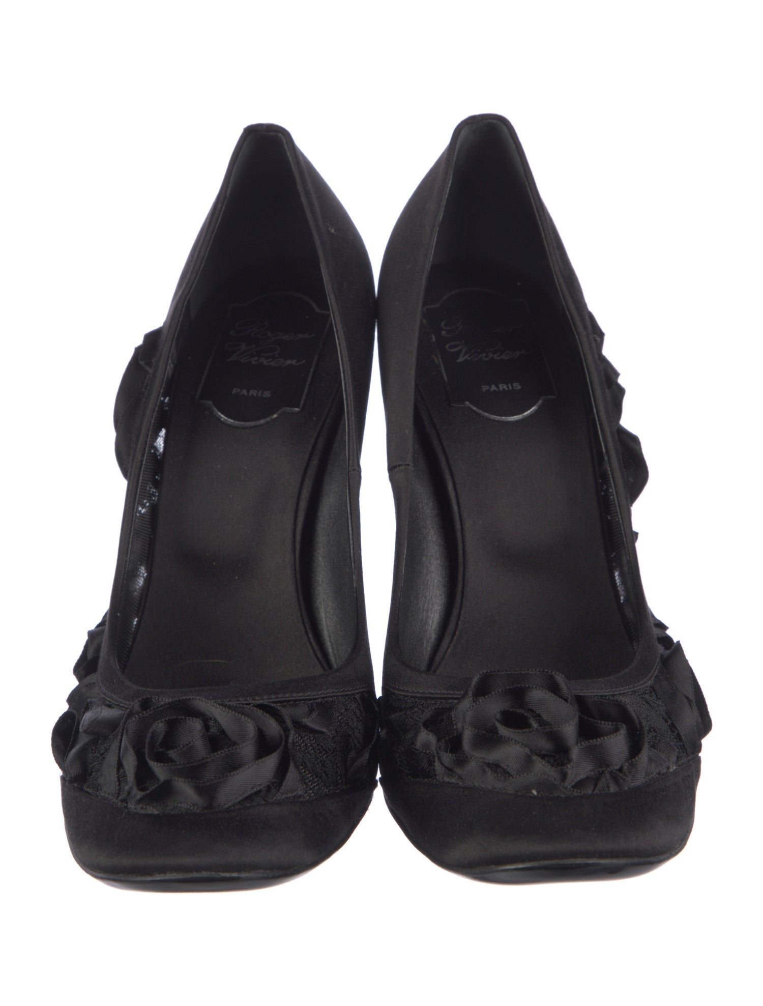 Roger Vivier Satin Pumps