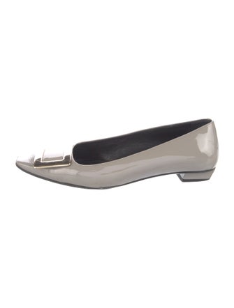 Roger Vivier Patent Leather Flats