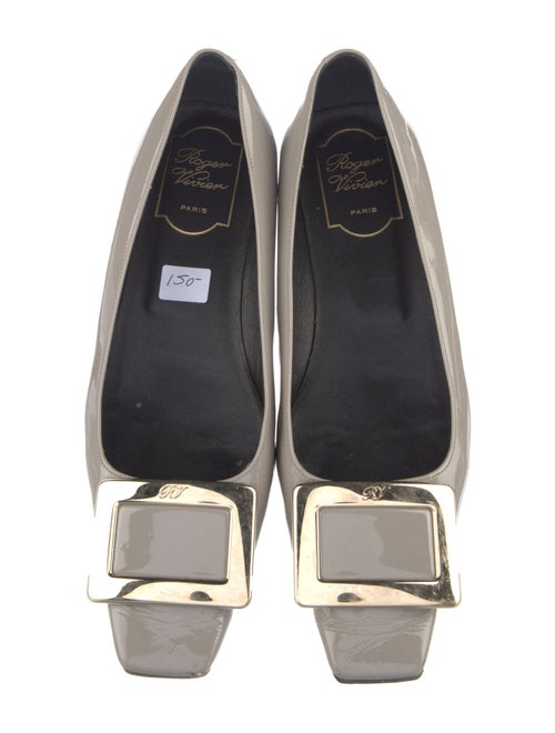 Roger Vivier Patent Leather Flats