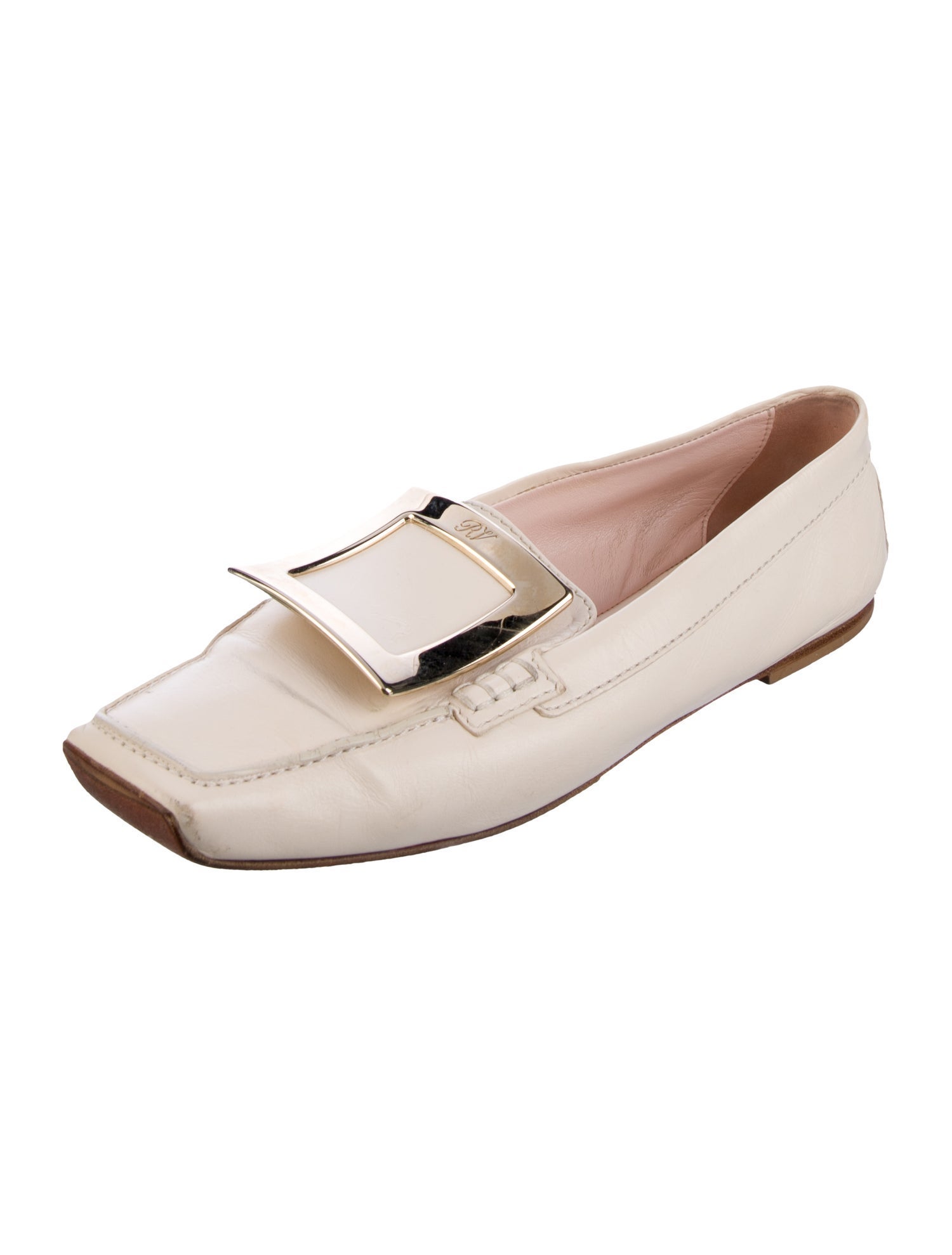 Roger Vivier Leather Loafers
