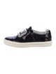 Roger Vivier Patent Leather Crystal Embellishments Sneakers