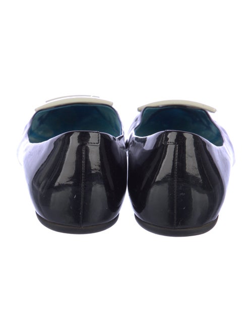 Roger Vivier Patent Leather Flats