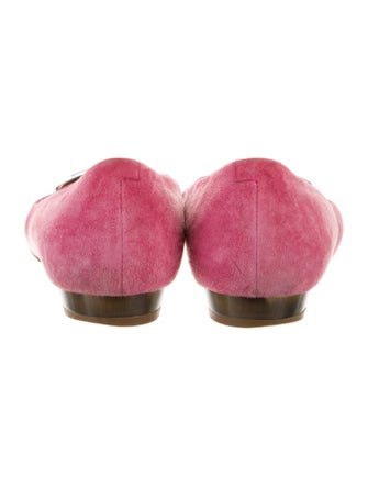 Roger Vivier Suede Flats