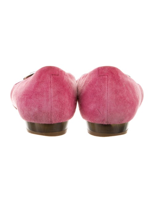 Roger Vivier Suede Flats