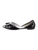 Roger Vivier Patent Leather D'Orsay Flats