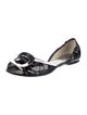 Roger Vivier Patent Leather D'Orsay Flats