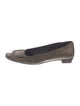 Roger Vivier Suede Flats