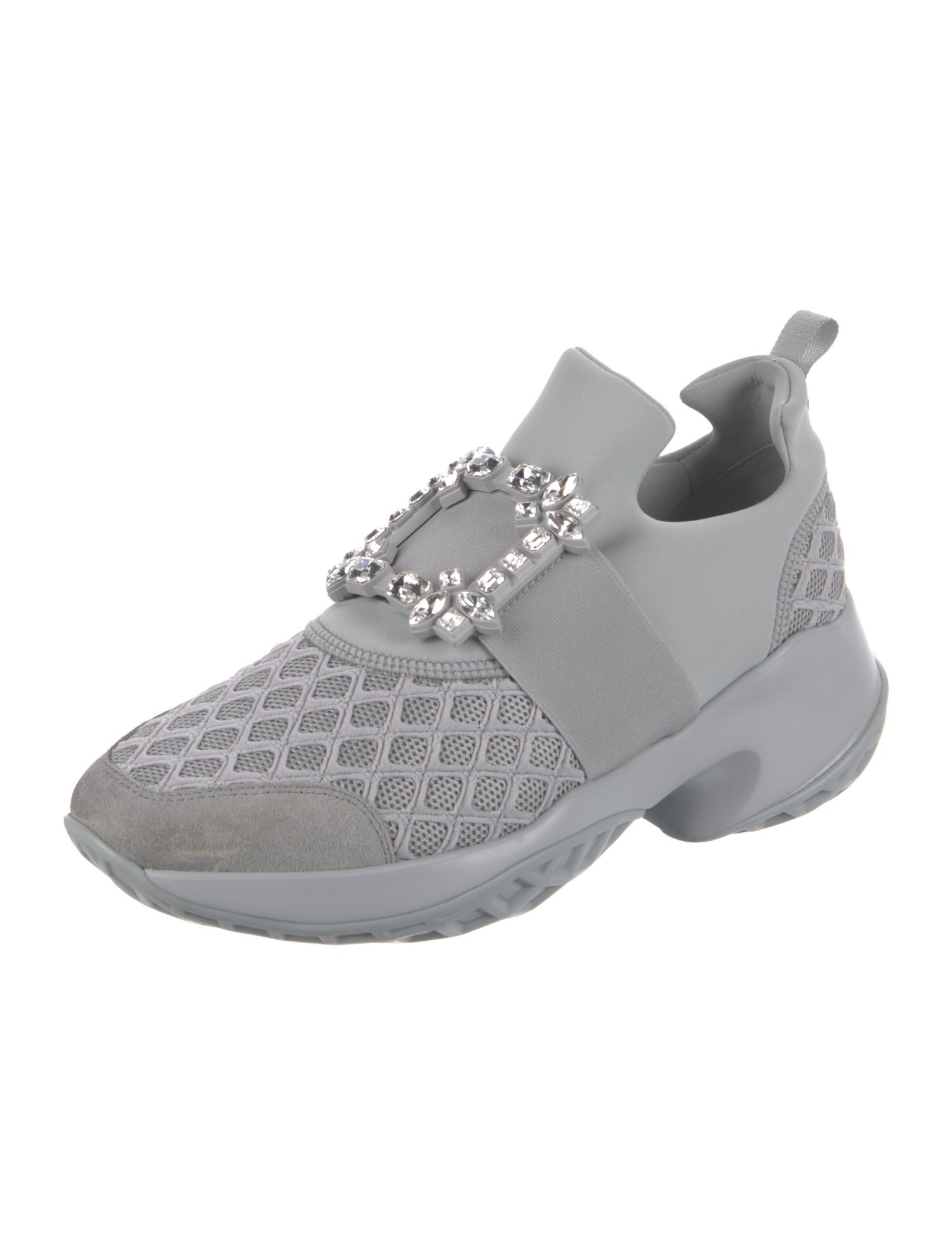 Roger Vivier Crystal Embellishments Sneakers