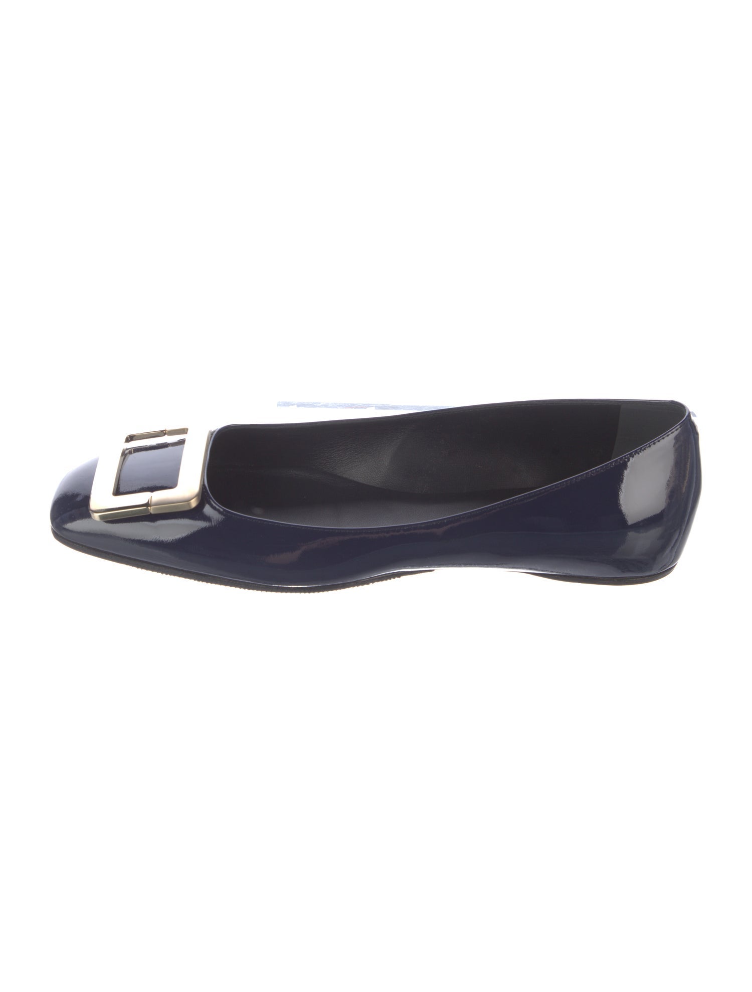 Roger Vivier Patent Leather Flats