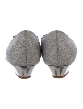 Roger Vivier Glitter Ballet Flats