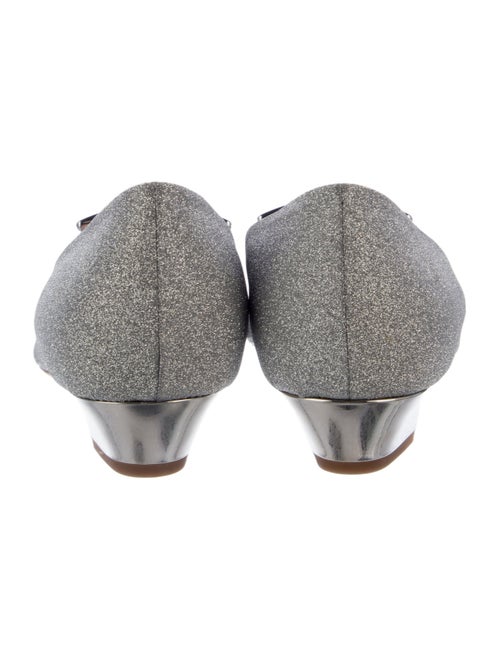 Roger Vivier Glitter Ballet Flats