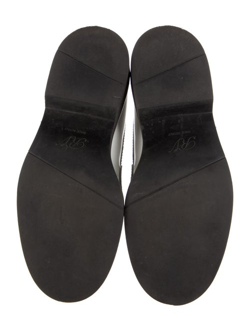 Roger Vivier Patent Leather Crystal Embellishments Loafers