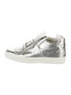 Roger Vivier Leather Crystal Embellishments Sneakers